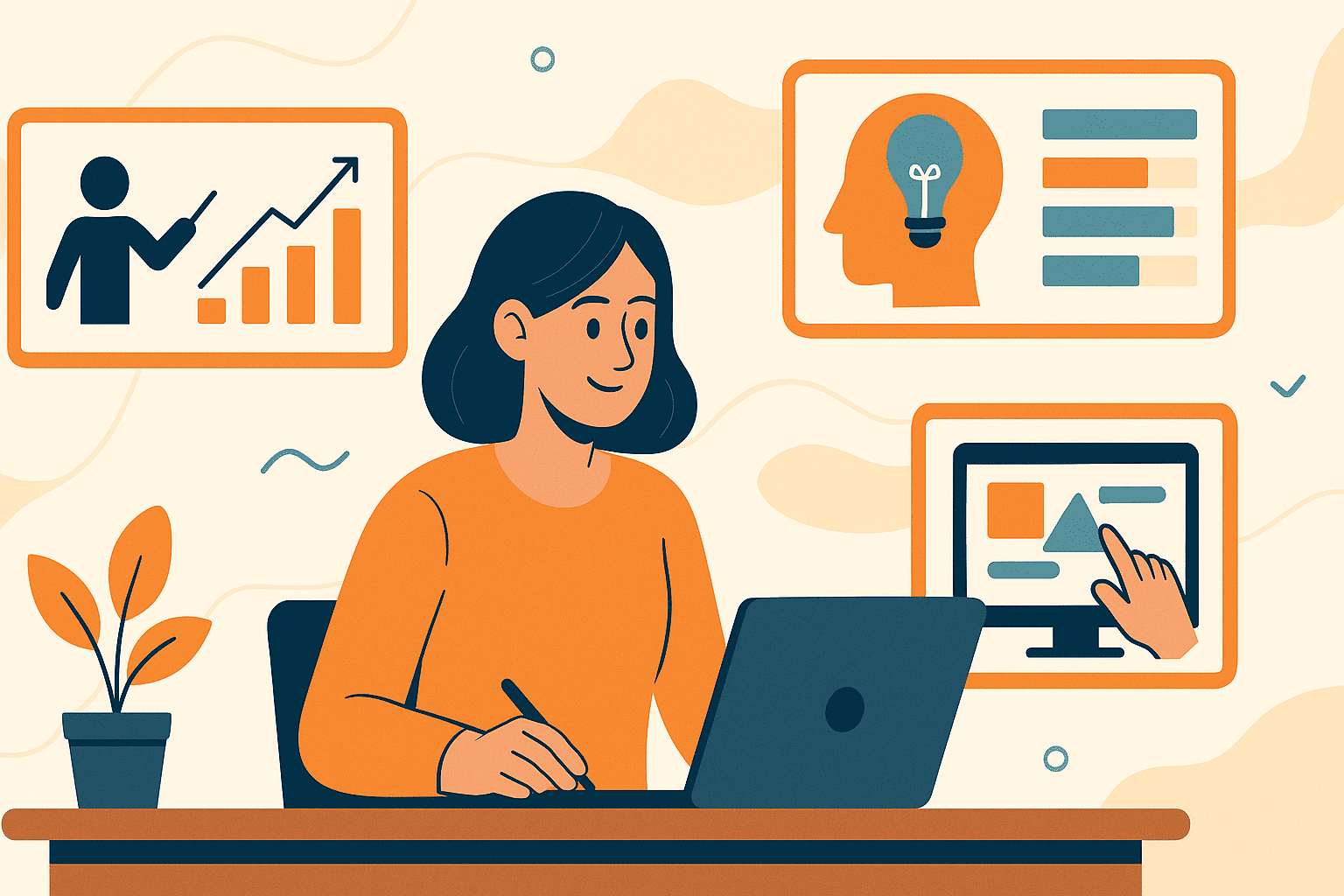 Módulos Visuales Interactivos para Aprendizaje a Medida.